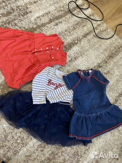 Детская одежда для девочек пакетом