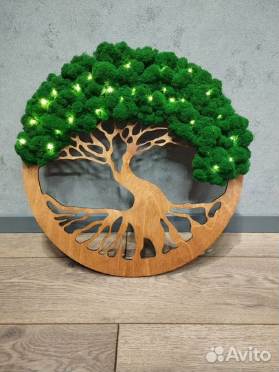 Картина дерево, панно на стену