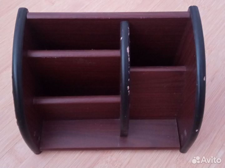 Органайзер для канцелярии деревянный