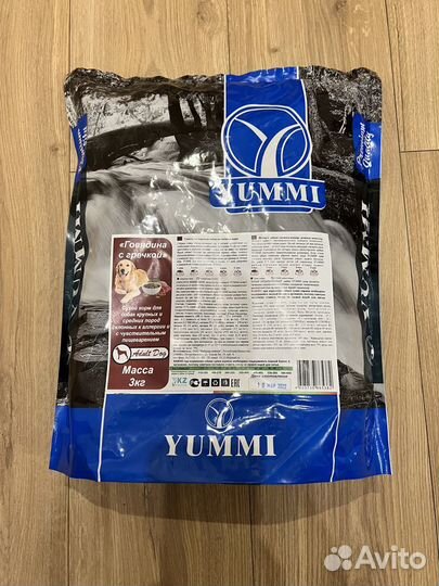 Корм для собак Yummi