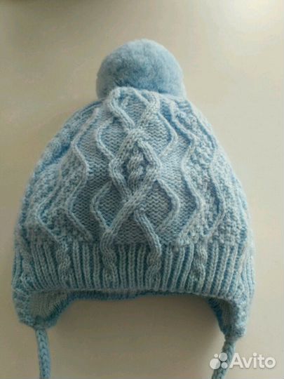 Шапочка зимняя с утеплителем детская