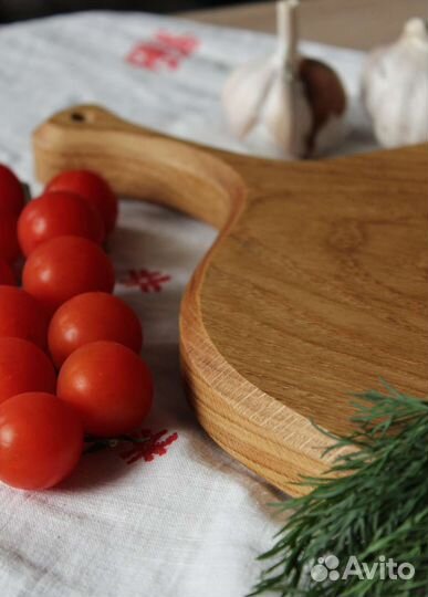 Разделочная доска дерево(дуб, ясень) 31*18см