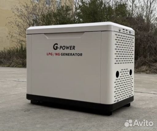 Газовый генератор 9 кВт G-powerSL9000SE3 трехфазны