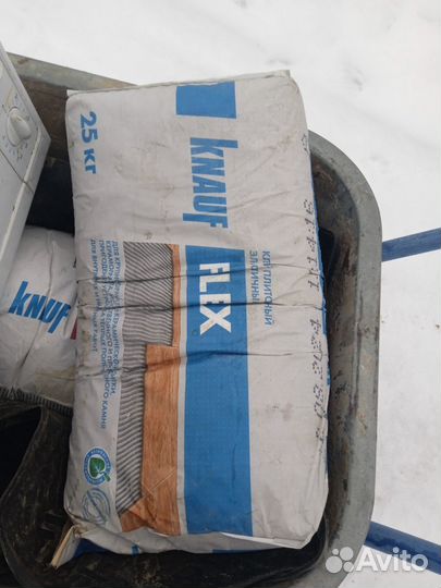 Плиточный клей кнауф