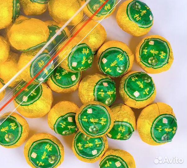 Шу Пуэр в мандарине