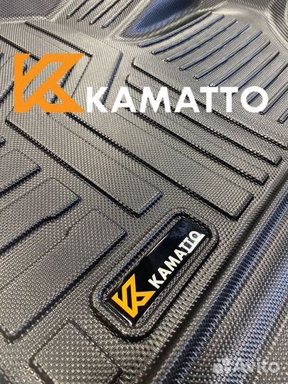 3D ковры в салон Kamatto Toyota Land Cruiser 80