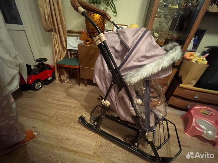 Коляска санки