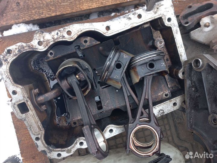 Опель X10XE гбц 90529513 низ двс номинал