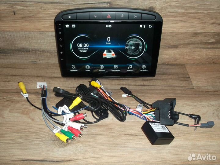 Магнитола Peugeot 308 Android