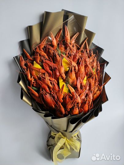 Съедобные Букеты / Букеты из раков / Мужской Букет
