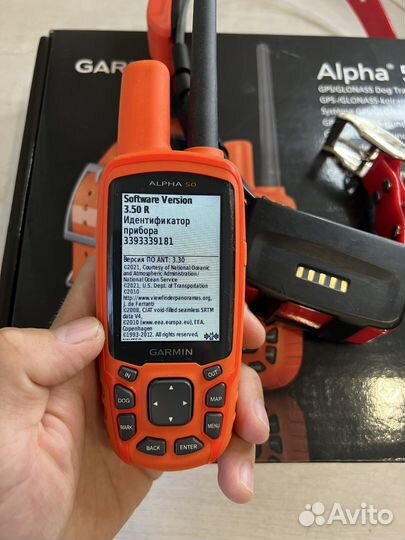 Навигатор Garmin Alpha 50 с ошейником T5