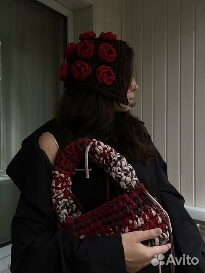 Сумка вязанная