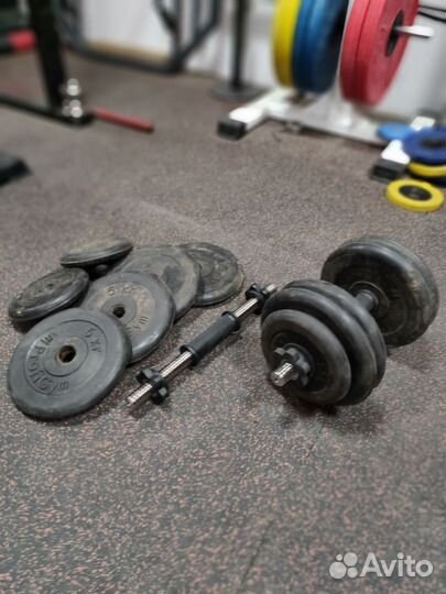 Разборные гантели по 26.5 кг (бу)