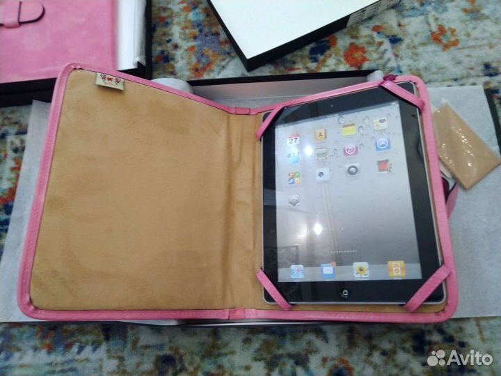 Кожаный чехол iPad 4 Pratesi, Италия