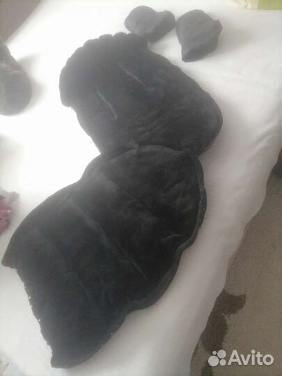 Детский меховой конверт