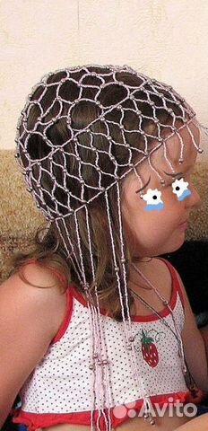 Украшение на голову из бисера