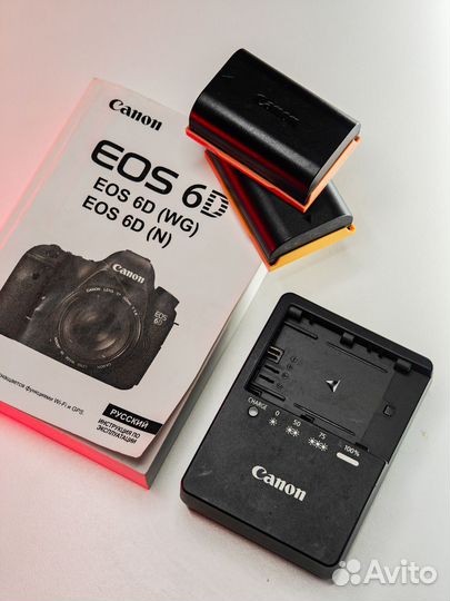 Фотоаппарат Canon 6d body WG 32к пробег + коробка