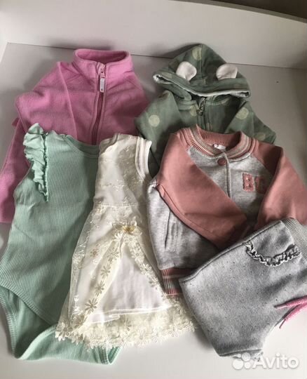 Детские вещи пакетом на девочку