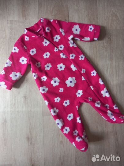 Комбинезон флисовый 68р для девочки
