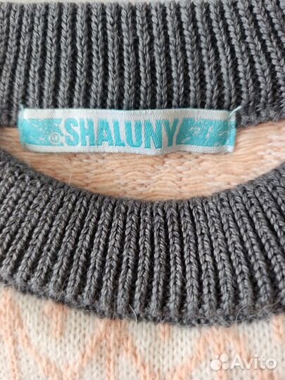 Теплый джемпер для девочки