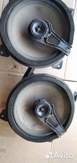 Динамики задней полки на Вольво S80 1