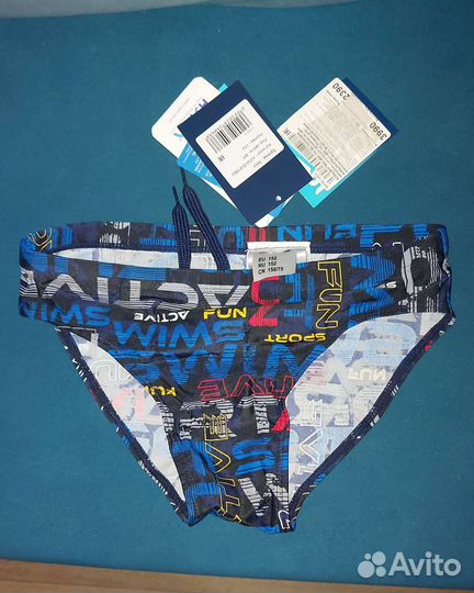 Плавки для мальчика, новые. Размер 152