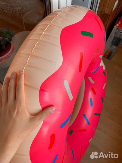 Круг надувной пончик плавательный в ассортименте