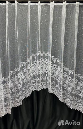 Тюль арка на кухню