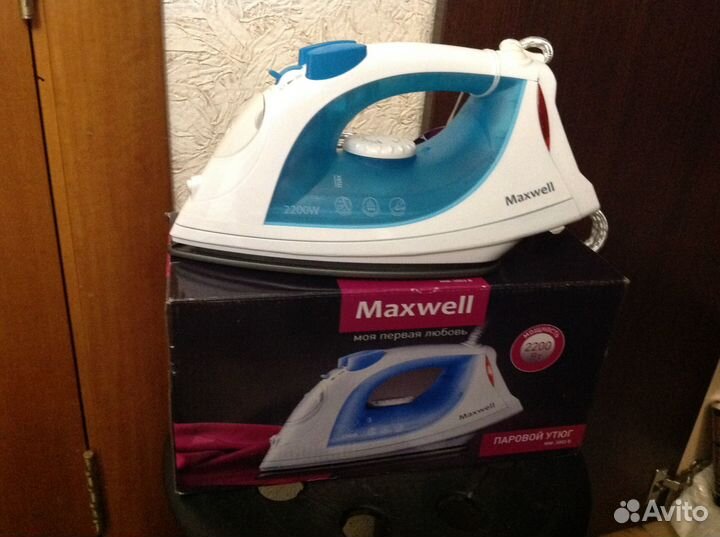 Утюг с фото новый