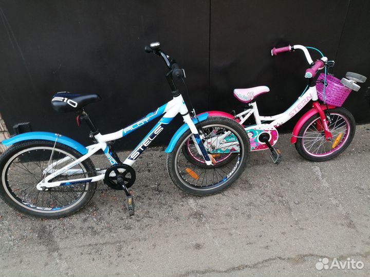Детский велосипед 16 и 20 дюймов 4-6 и 7-10 лет