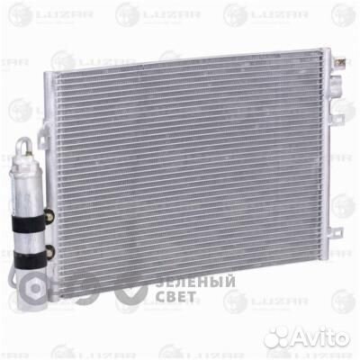 Luzar lracrelo04360 Радиатор кондиционера logan до