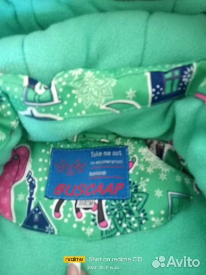 Зимний комбинезон для девочки