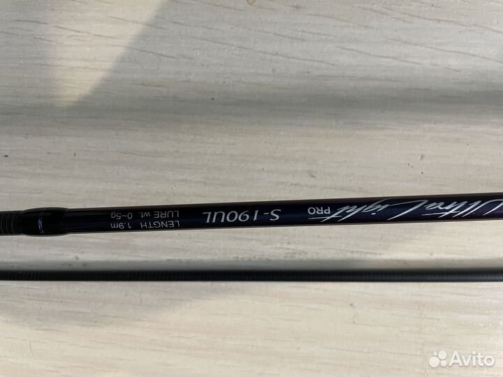 Спиннинг Silver StreamUltra Light Pro 190UL 0-5гр