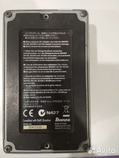 Гитарная педаль Ibanez DS-7 distortion