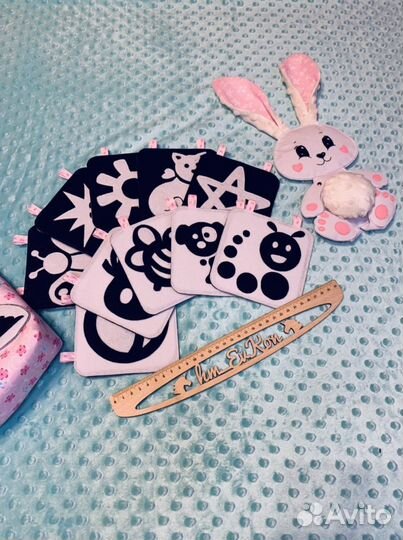 Черно белые карточки