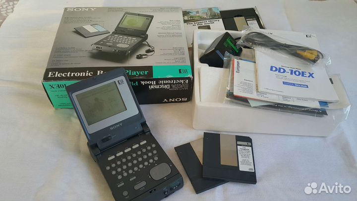 Электронная книга Sony DD-10EX Раритет 1992г