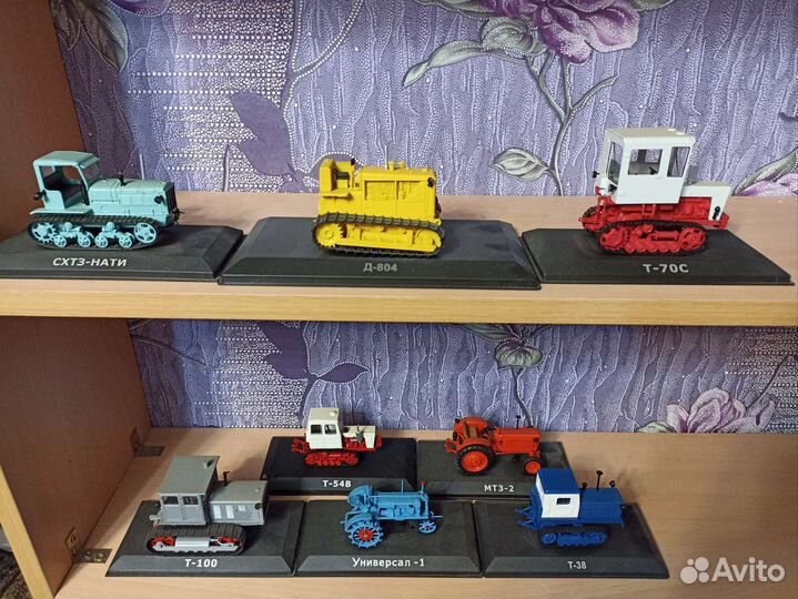 Модельки тракторов 1:43
