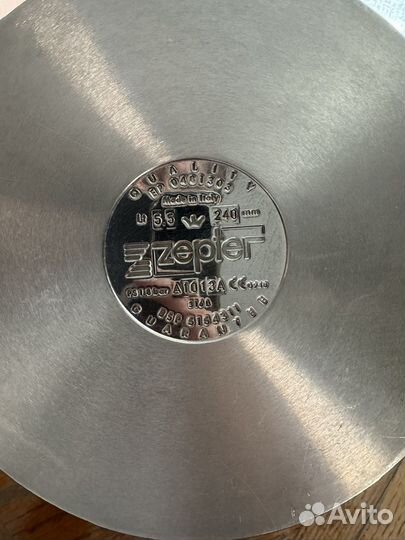 Zepter кастрюли 3л, 5,5 л и 7 л. Сотейник 5 л