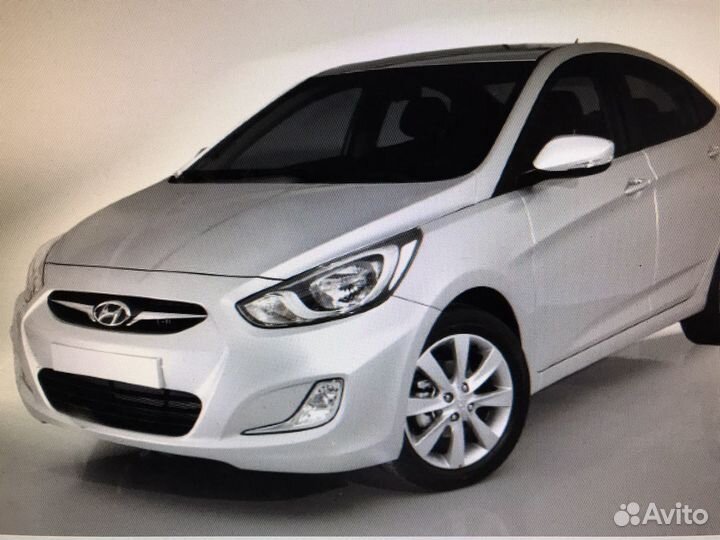 Фара на hyundai solaris