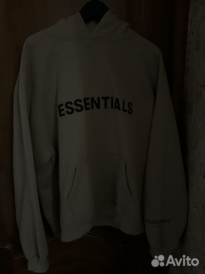 Fear of god essentials худи оригинал