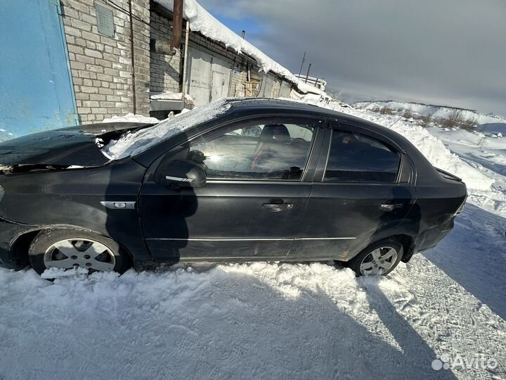 Chevrolet Aveo T250 1,2 МКПП разбор