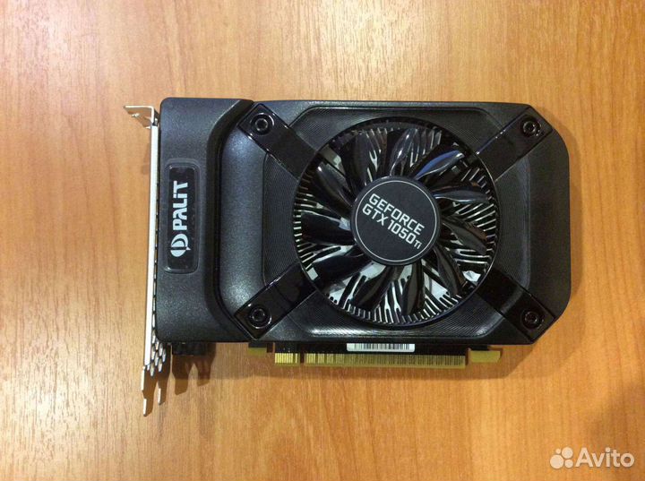 Видеокарта Palit GeForce GTX 1050 Ti stormx