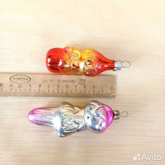 Елочные игрушки СССР