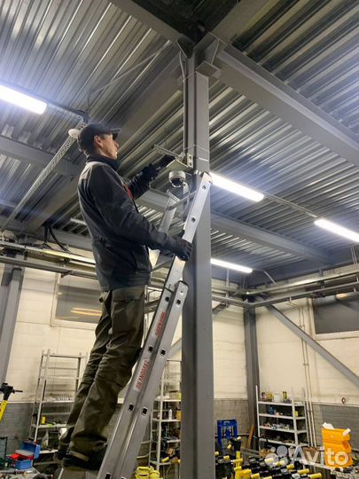 Установка видеонаблюдения, скуд, домофонии