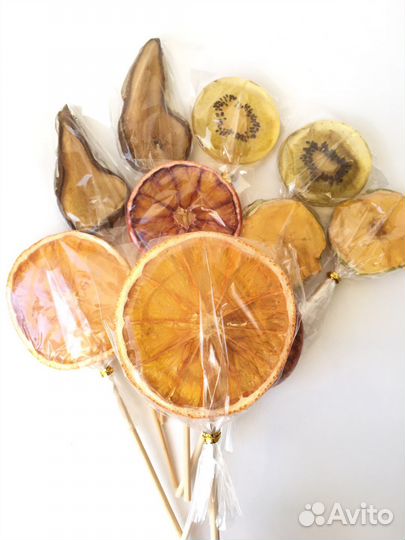 Фрукты в карамели