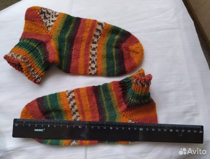 Носки женские вязанные. Ручная работа