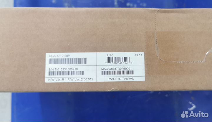 Коммутатор D-Link DGS-1210-28P/FL1A Новый