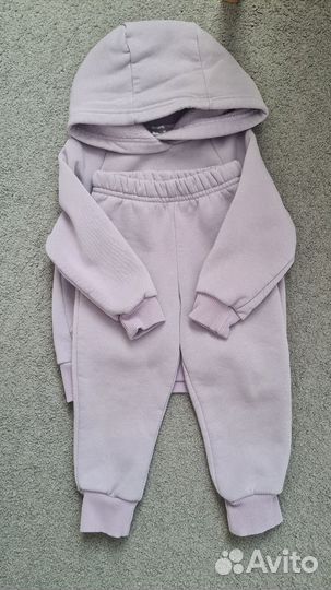 Костюм из футера с начесом 92