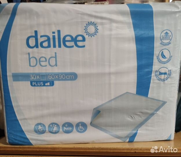 Пеленки одноразовые 60х90 для взрослых