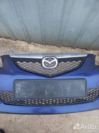 Бампер передний Мазда 6